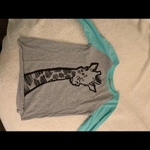 Baseball style t shirt